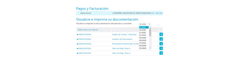 pagos y facturación en ospe