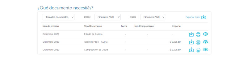 documentos online ospe