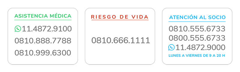 Telefonos contacto OSDE