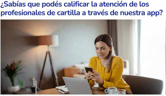 calificá a nuestros profesionales