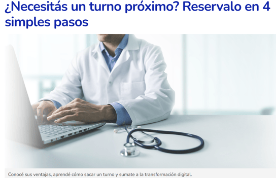 Reservá tu próximo turno